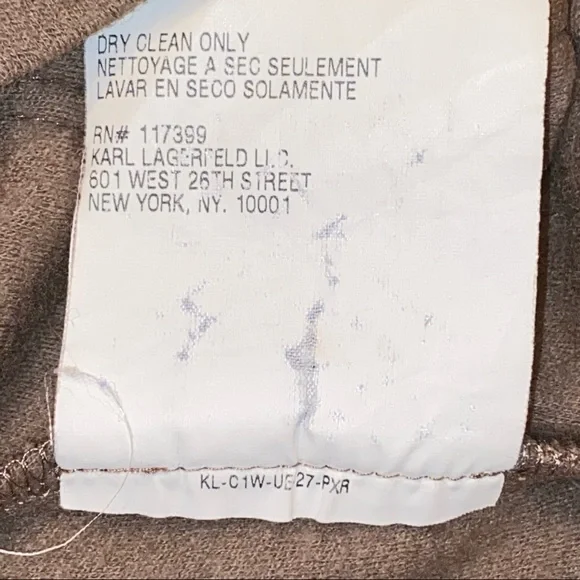 Karl Lagerfeld Wool Mini Ruched Skirt Women’s 4 Fall Christmas Holiday Gift - Picture 11 of 11